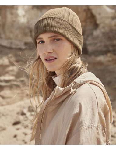 BEE-B376R-Polylana® Ribbed Beanie